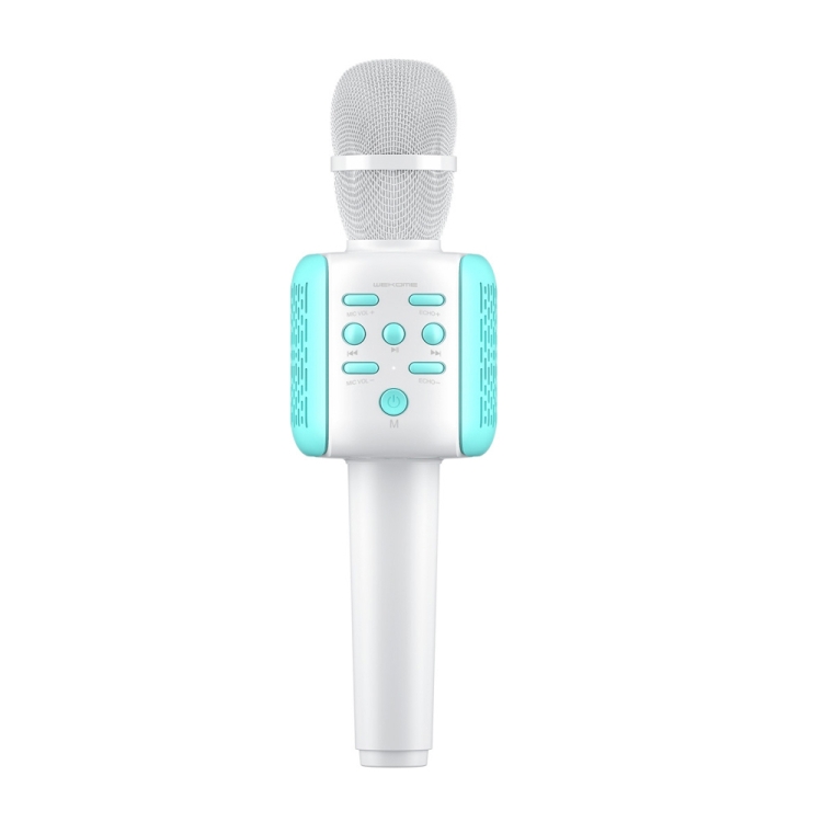 WK D23 3.5mm Interface Wireless Microphone Palm KTV Live K Song Bao Bluetooth Speaker Phone Microphone (Blue)
WK D23 3.5mm Interface Wireless Microphone Palm KTV Live K Song Bao Bluetooth Speaker Phone Microphone (Blue)