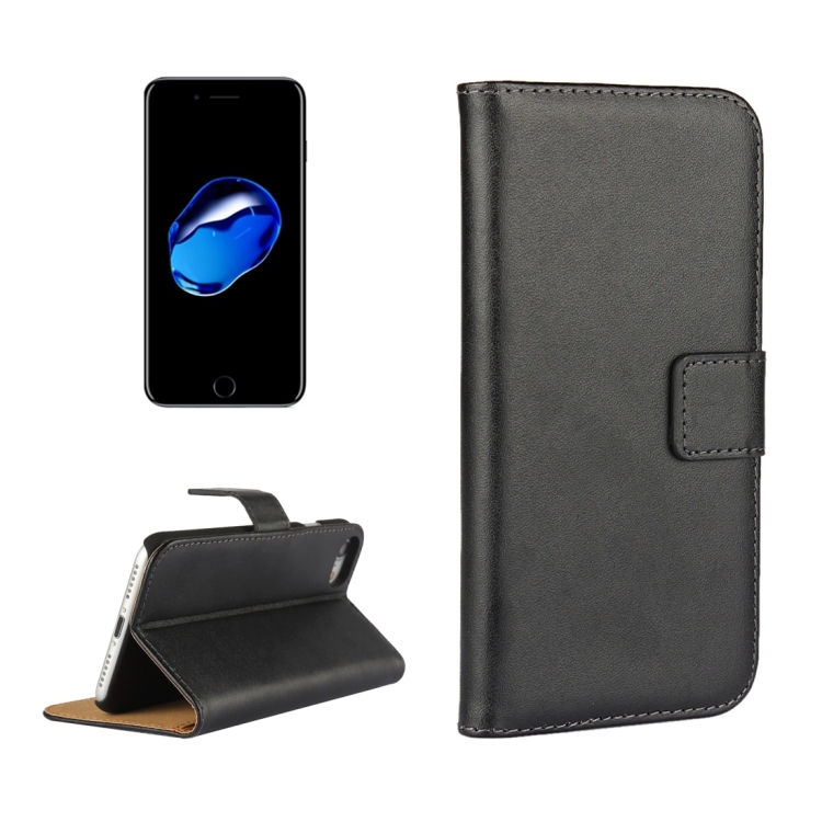 For iPhone 8 & 7 Genuine Split Horizontal Flip Leather Case with Holder & Card Slots & Wallet(Black)
For iPhone 8 & 7 Genuine Split Horizontal Flip Leather Case with Holder & Card Slots & Wallet(Black)