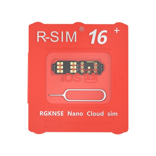 

R-SIM 16+ Turns Locked Into Unlocked iOS15 System Universal 5G Unlocking Card
