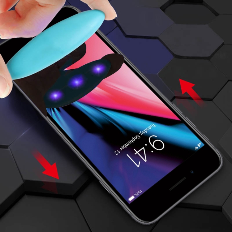 For iPhone 6 / 7 / 8 UV Liquid Curved Full Glue Full Screen Tempered Glass Film
For iPhone 6 / 7 / 8 UV Liquid Curved Full Glue Full Screen Tempered Glass Film
