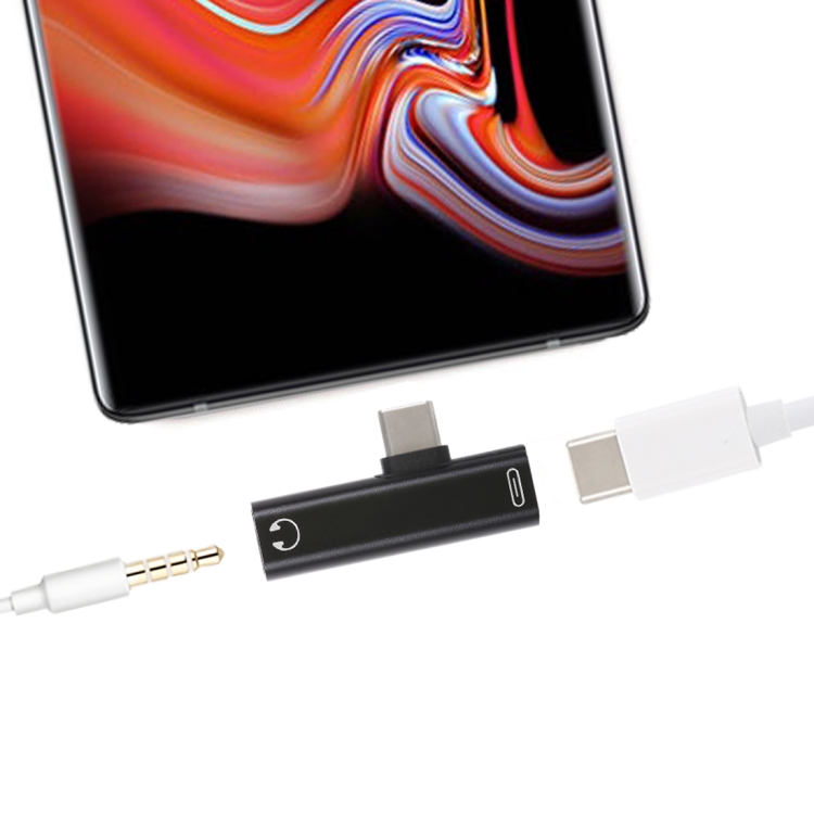 2 in 1 USB-C / Type-C Male to USB-C / Type-C Female 3.5mm Jack Charging Listening Adapter(Black)
2 in 1 USB-C / Type-C Male to USB-C / Type-C Female 3.5mm Jack Charging Listening Adapter(Black)