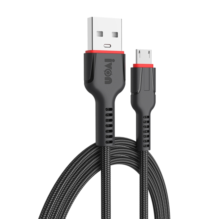 IVON CA67 5V 2.4A USB to Micro USB Flash Charge Data Cable, Cable Length: 1m(Black)
IVON CA67 5V 2.4A USB to Micro USB Flash Charge Data Cable, Cable Length: 1m(Black)