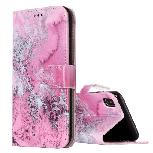 For iPhone X / XS Pink Seawater Pattern Horizontal Flip Leather Case with Holder & Card Slots & Wallet
For iPhone X / XS Pink Seawater Pattern Horizontal Flip Leather Case with Holder & Card Slots & Wallet