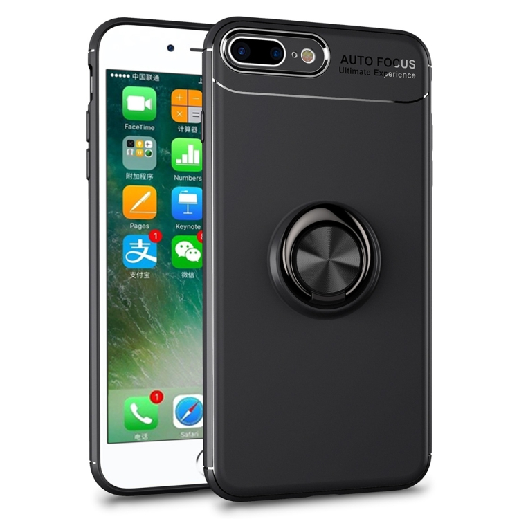 Metal Ring Holder 360 Degree Rotating TPU Case for iPhone 8 Plus & 7 Plus (Black)
Metal Ring Holder 360 Degree Rotating TPU Case for iPhone 8 Plus & 7 Plus (Black)