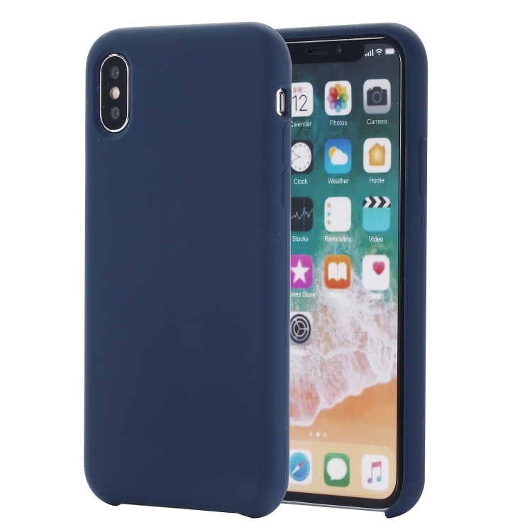 Four Corners Full Coverage Liquid Silicone Protective Case Back Cover for iPhone XS Max 6.5 inch(Dark Blue)
Four Corners Full Coverage Liquid Silicone Protective Case Back Cover for iPhone XS Max 6.5 inch(Dark Blue)
