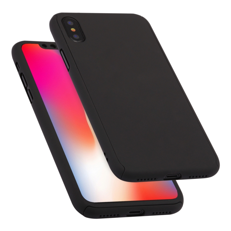 360 Degrees Full Coverage Detachable PC Case with Tempered Glass Film for iPhone XS Max (Black)
360 Degrees Full Coverage Detachable PC Case with Tempered Glass Film for iPhone XS Max (Black)