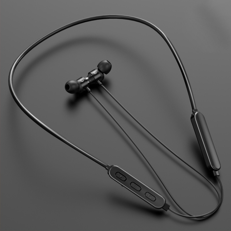 Bluetooth 5.1 Round Wire Neck-mounted Bluetooth Sports Earphone with Magnetic Function(Black)
Bluetooth 5.1 Round Wire Neck-mounted Bluetooth Sports Earphone with Magnetic Function(Black)