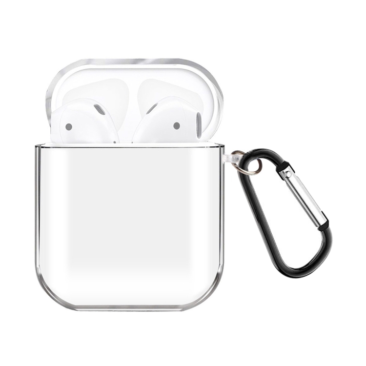 For AirPods 1 / 2 High Transparent TPU Earphone Protective Case with Hook(Transparent)
For AirPods 1 / 2 High Transparent TPU Earphone Protective Case with Hook(Transparent)
