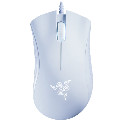 

Razer DeathAdder 6400 DPI Optical 5-keys Programmable Wired Mouse, Cable Length: 1.8m (White)