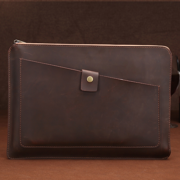 Universal Genuine Leather Business Laptop Tablet Zipper Bag, For 13.3 inch and Below Macbook, Samsung, Lenovo, Sony, DELL Alienware, CHUWI, ASUS, HP(Coffee)
Universal Genuine Leather Business Laptop Tablet Zipper Bag, For 13.3 inch and Below Macbook, Samsung, Lenovo, Sony, DELL Alienware, CHUWI, ASUS, HP(Coffee)