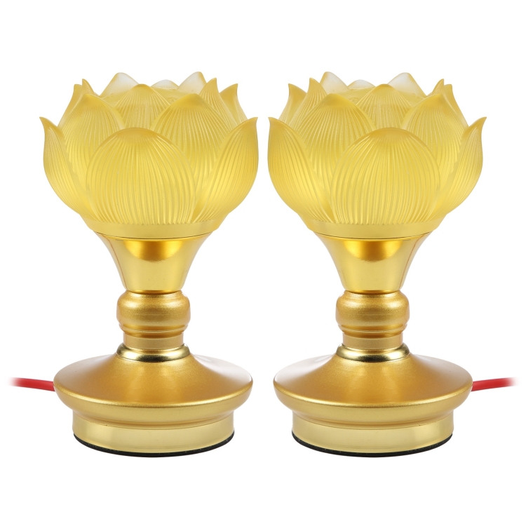 2pcs Household LED Lotus Lights for Buddha Electronic Altar Lamp, CN Plug(Colorful Light)
2pcs Household LED Lotus Lights for Buddha Electronic Altar Lamp, CN Plug(Colorful Light)