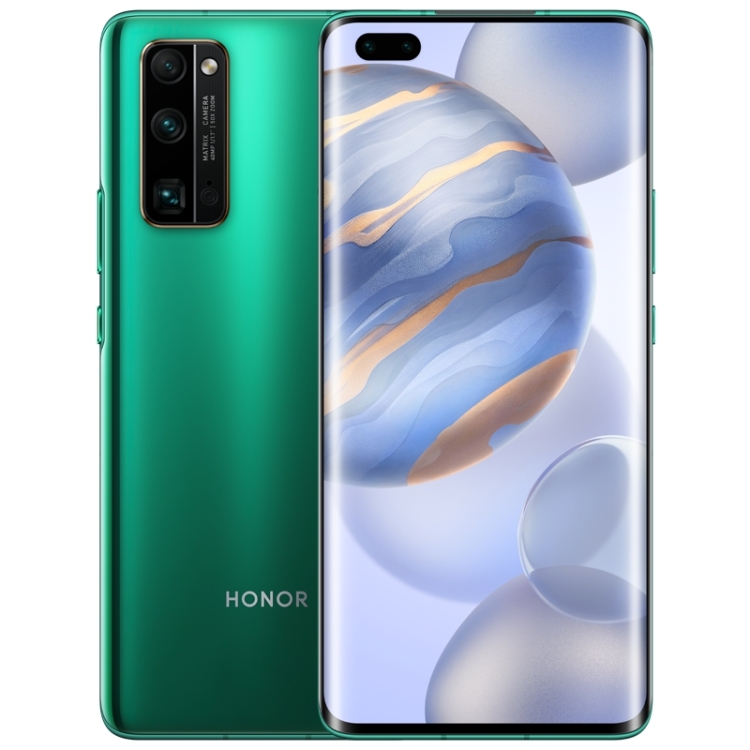 Huawei Honor 30 Pro EBG-AN00 5G, 8GB+128GB, China Version, Triple Back Cameras, Face ID / Screen Fingerprint Identification, 4000mAh Battery, 6.57 inch Magic UI 3.1.0 (Android 10.0) HUAWEI Kirin 990 5G Octa Core up to 2.58GHz, Network: 5G, OTG, NFC, Not S
Huawei Honor 30 Pro EBG-AN00 5G, 8GB+128GB, China Version, Triple Back Cameras, Face ID / Screen Fingerprint Identification, 4000mAh Battery, 6.57 inch Magic UI 3.1.0 (Android 10.0) HUAWEI Kirin 990 5G Octa Core up to 2.58GHz, Network: 5G, OTG, NFC, Not S