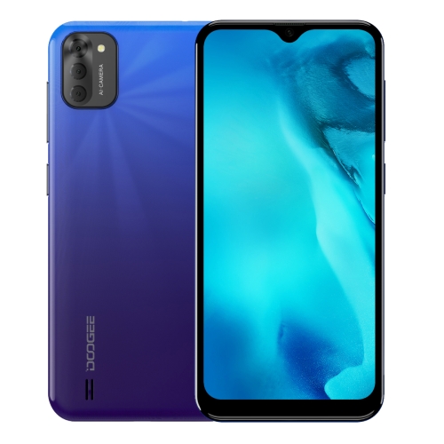 

[HK Warehouse] DOOGEE X93, 2GB+16GB, Triple Back Cameras, 4350mAh Battery, 6.1 inch Android 10 GO MTK6580 Quad-Core 28nm up to 1.3GHz, Network: 3G, Dual SIM(Sapphire Blue)