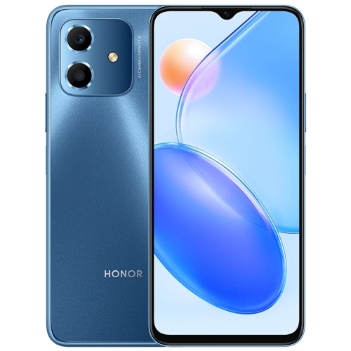 

Honor Play6C 5G VNE-AN40, 6GB+128GB, China Version, Dual Back Cameras, Side Fingerprint Identification, 5000mAh Battery, 6.5 inch Magic UI 5.0 (Android R) Qualcomm Snapdragon 480 Plus Octa Core up to 2.2GHz, Network: 5G, Not Support Google Play(Blue)