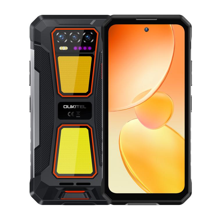 Oukitel WP58 Pro Rugged Phone, 8GB+256GB, Side Fingerprint Identification, 6.7 inch Android 15 UMS9621S Octa Core, NFC, OTG, Network: 5G (Orange)
Oukitel WP58 Pro Rugged Phone, 8GB+256GB, Side Fingerprint Identification, 6.7 inch Android 15 UMS9621S Octa Core, NFC, OTG, Network: 5G (Orange)