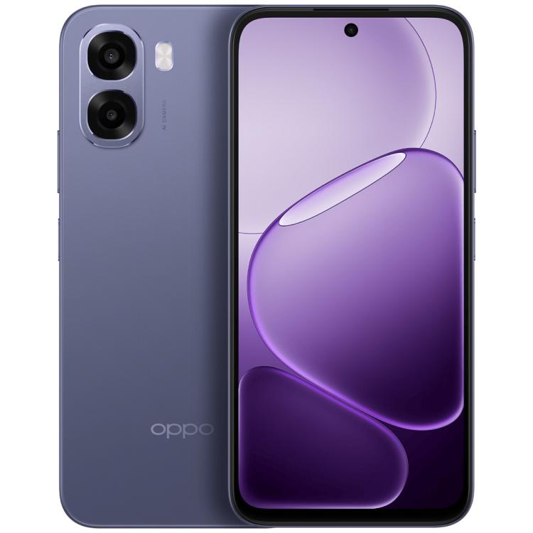 OPPO A6v 5G, 8GB+256GB, Side Fingerprint, 6.75 inch ColorOS 15 Dimensity 6300 Octa Core, Network: 5G (Purple)
OPPO A6v 5G, 8GB+256GB, Side Fingerprint, 6.75 inch ColorOS 15 Dimensity 6300 Octa Core, Network: 5G (Purple)