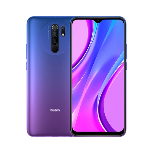 

Xiaomi Redmi 9, 4GB+128GB, Global Official ROM, Quad AI Back Cameras, 5020mAh Battery, Fingerprint Identification, 6.53 inch MIUI 11 MTK Helio G80 Game Chip Octa Core up to 2.0GHz, Network: 4G, Dual SIM(Blue)