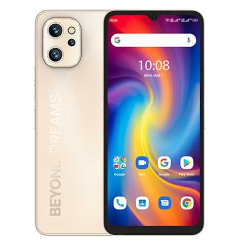 

[HK Warehouse] UMIDIGI A13 Pro, 6GB+128GB, Triple Back Cameras, 5150mAh Battery, Face ID & Fingerprint Identification, 6.7 inch Android 11 Unisoc T610 Octa Core up to 1.8GHz, Network: 4G, OTG, NFC(Gold)