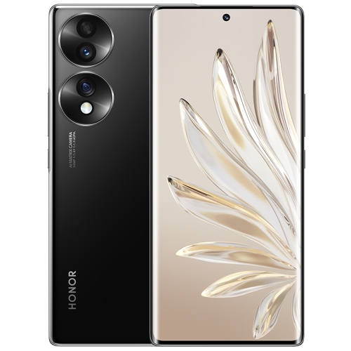 

Honor 70 5G FNE-AN00, 54MP Cameras, 12GB+256GB, China Version, Triple Back Cameras, Screen Fingerprint Identification, 6.67 inch Magic UI 6.1 Qualcomm Snapdragon 778G Plus Octa Core up to 2.5GHz, Network: 5G, OTG, NFC, Not Support Google Play(Jet Black)
