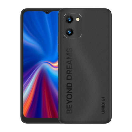 

[HK Warehouse] UMIDIGI C1, 3GB+32GB, Dual Back Cameras, 5150mAh Battery, Face Identification, 6.52 inch Android 12 Go MTK6739 Quad Core up to 1.5GHz, Network: 4G, OTG, Dual SIM(Starry Black)