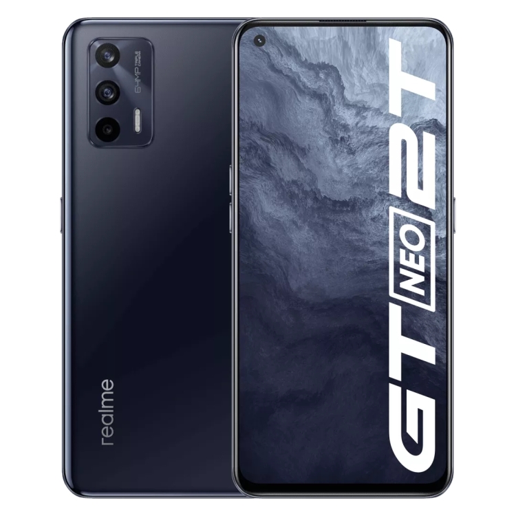 Realme GT Neo2T 5G, 64MP Camera, 8GB+256GB, Triple Back Cameras, Screen Fingerprint Identification, 4500mAh Battery, 6.43 inch Realme UI 2.0 / Android 11 MediaTek Dimensity 1200 AI 5G Octa Core up to 3.0GHz, Network: 5G, NFC, Support Google Play (Midnight
Realme GT Neo2T 5G, 64MP Camera, 8GB+256GB, Triple Back Cameras, Screen Fingerprint Identification, 4500mAh Battery, 6.43 inch Realme UI 2.0 / Android 11 MediaTek Dimensity 1200 AI 5G Octa Core up to 3.0GHz, Network: 5G, NFC, Support Google Play (Midnight