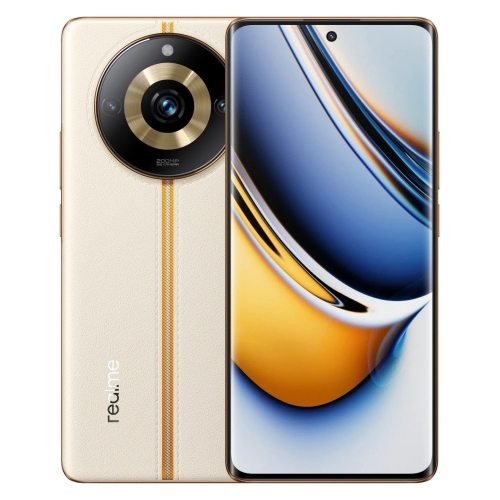

Realme 11 Pro+ 5G, 12GB+1TB, 200MP Camera, Triple Back Cameras, Screen Fingerprint Identification, 5000mAh Battery, 6.7 inch Realme UI 4.0 / Android 13 Dimensity 7050 Flagship Octa Core up to 2.6GHz, NFC, Network: 5G (Gold)
