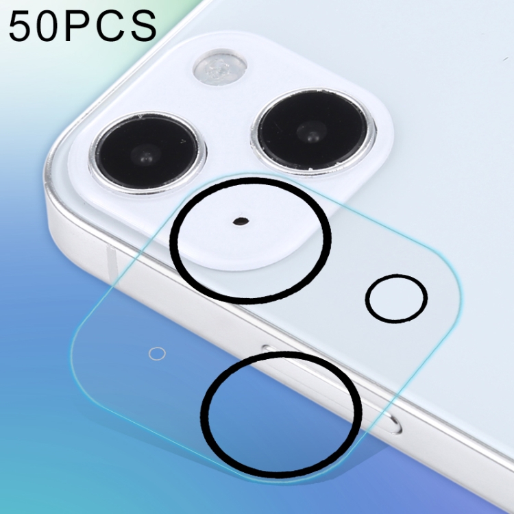 50 PCS HD Anti-glare Rear Camera Lens Protector Tempered Glass Film For iPhone 13 mini
50 PCS HD Anti-glare Rear Camera Lens Protector Tempered Glass Film For iPhone 13 mini