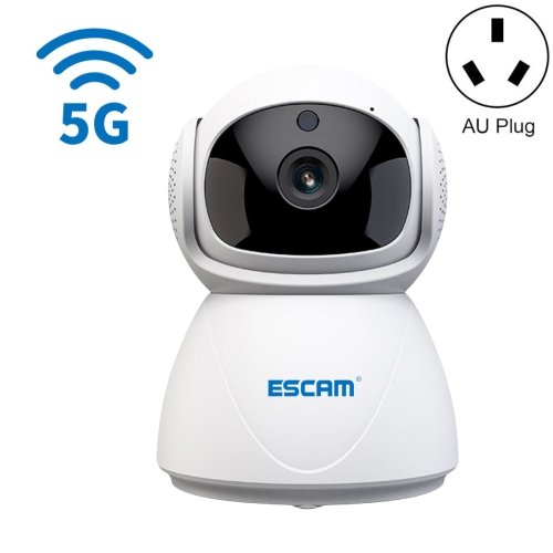 

ESCAM PT201 HD 1080P Dual-band WiFi IP Camera, Support Night Vision / Motion Detection / Auto Tracking / TF Card / Two-way Audio, AU Plug