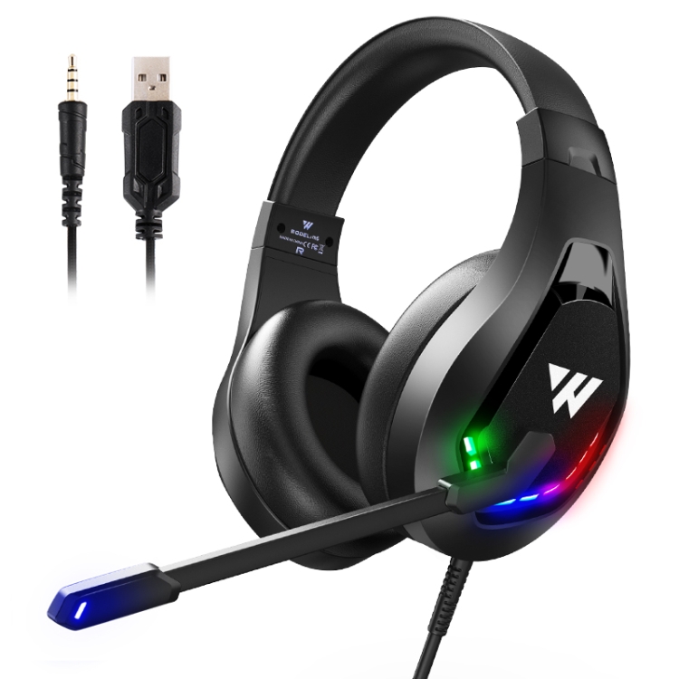 Wintory M6 USB + 3.5mm 4 Pin Adjustable RGB Light Gaming Headset with Mic (Black)
Wintory M6 USB + 3.5mm 4 Pin Adjustable RGB Light Gaming Headset with Mic (Black)