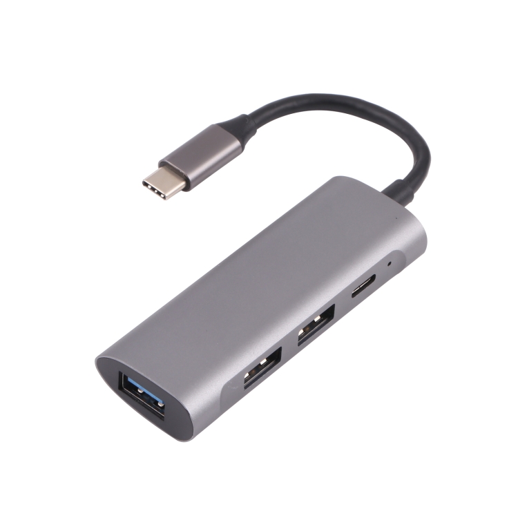 T-811 4 in 1 USB-C / Type-C to 3 USB 3.0 + USB-C / Type-C Ports HUB Docking Station
T-811 4 in 1 USB-C / Type-C to 3 USB 3.0 + USB-C / Type-C Ports HUB Docking Station