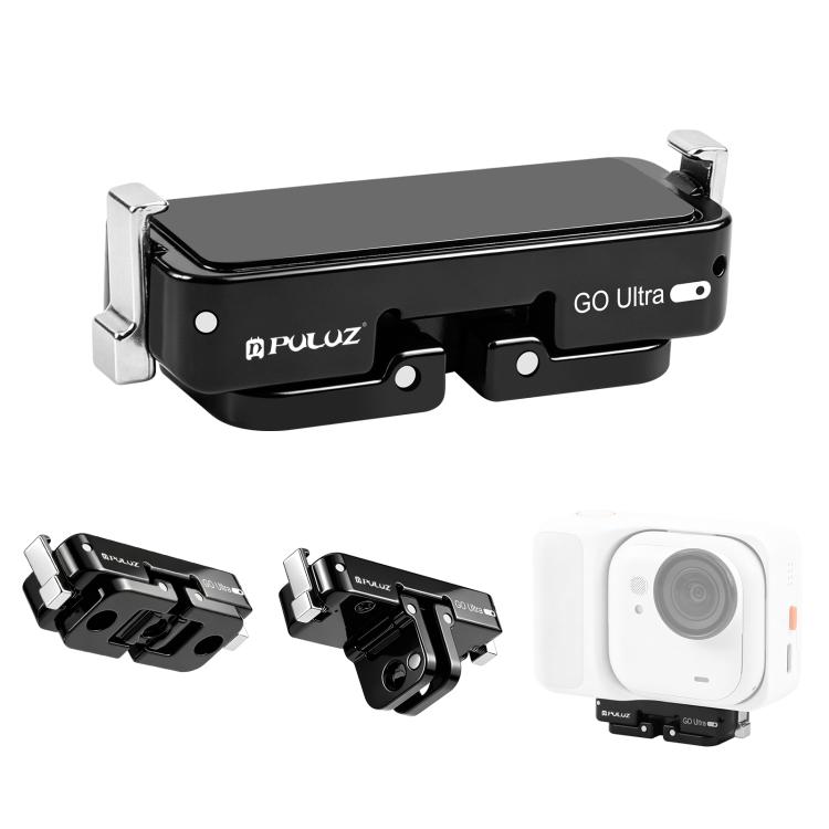 For Insta360 GO Ultra PULUZ Magnetic Metal Quick Release Base Mount (Black)
For Insta360 GO Ultra PULUZ Magnetic Metal Quick Release Base Mount (Black)