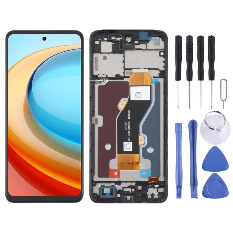 For ZTE Blade A75 4G / V60 Smart LCD Screen Digitizer Full Assembly with Frame (Black)
For ZTE Blade A75 4G / V60 Smart LCD Screen Digitizer Full Assembly with Frame (Black)
