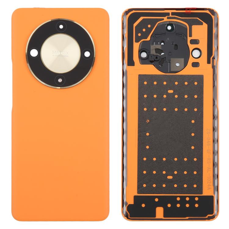 For Honor X9b Back Cover with Camera Lens Cover(Orange)
For Honor X9b Back Cover with Camera Lens Cover(Orange)