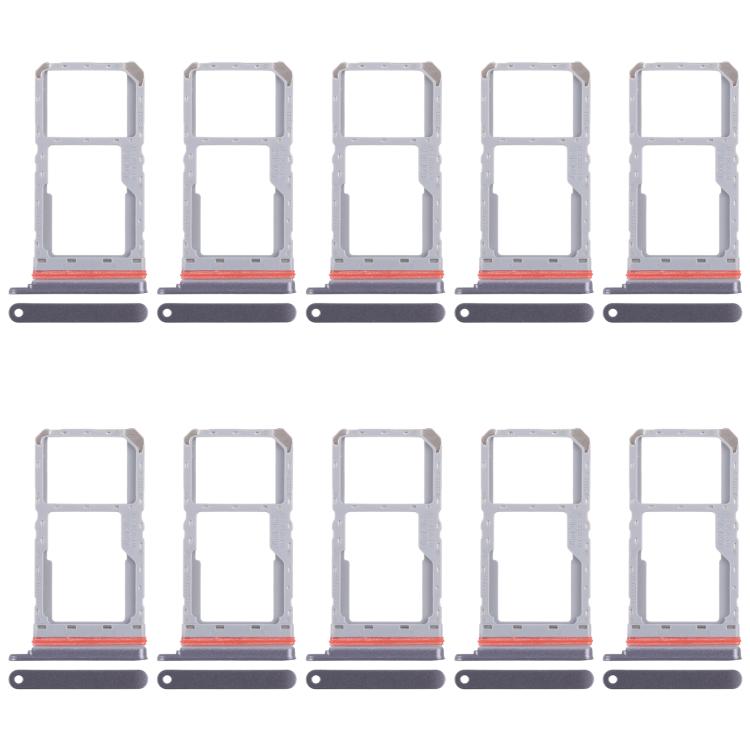 For Realme 13 5G RMX3951 10pcs Original SIM Card Tray + SIM Card Tray / Micro SD Card Tray (Black)
For Realme 13 5G RMX3951 10pcs Original SIM Card Tray + SIM Card Tray / Micro SD Card Tray (Black)