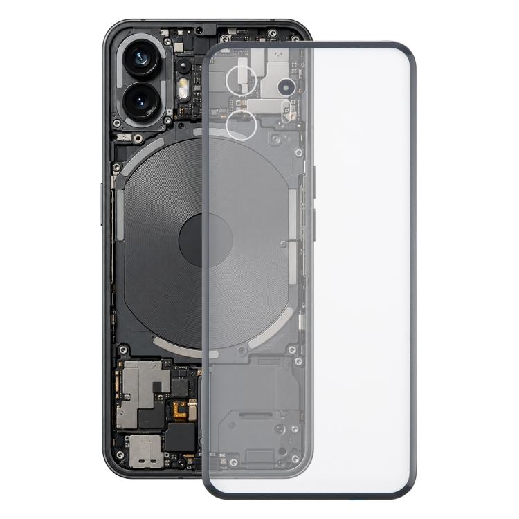 For Nothing Phone 2 A065 Glass Battery Back Cover(Black)
For Nothing Phone 2 A065 Glass Battery Back Cover(Black)