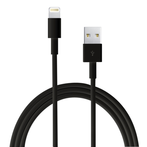 

1m High Quality 8 Pin USB Sync Data / Charging Cable for iPhone, iPad(Black)