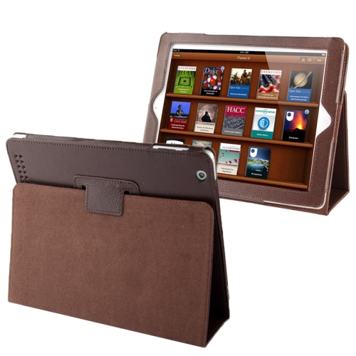 High Quality Litchi Texture Folding Leather with Sleep / Wake-up & Holder Function for iPad 2 / iPad 3 / iPad 4(Coffee)
High Quality Litchi Texture Folding Leather with Sleep / Wake-up & Holder Function for iPad 2 / iPad 3 / iPad 4(Coffee)
