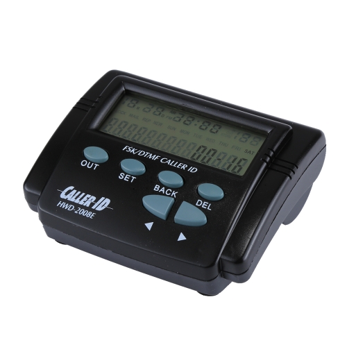 

HWD-2008E 2.7 inch LCD Adjustable Screen FSK / DTMF Caller ID with Calendar Function(Black)