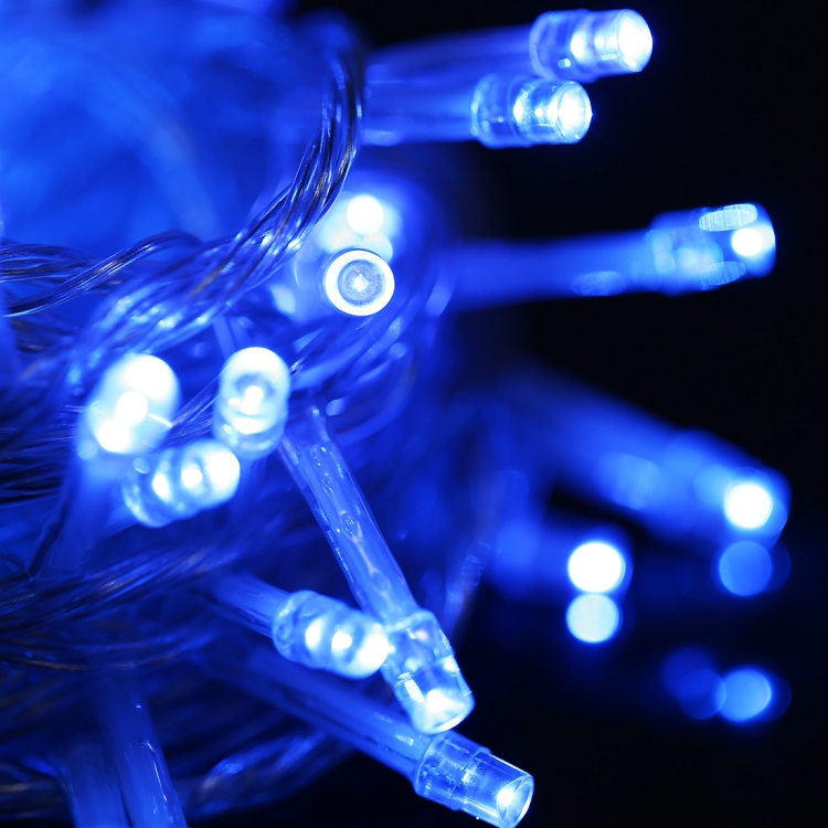 Waterproof String Light, Length: 10m, 100 LED Light with Controller, Flashing / Fading / Chasing Effect, AC 220V, EU Plug(Blue Light)
Waterproof String Light, Length: 10m, 100 LED Light with Controller, Flashing / Fading / Chasing Effect, AC 220V, EU Plug(Blue Light)
