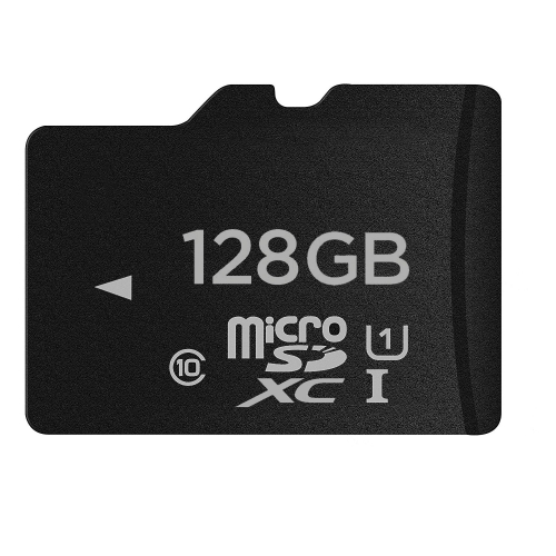 

128GB High Speed Class 10 Micro SD(TF) Memory Card from Taiwan, Write: 8mb/s, Read: 12mb/s (100% Real Capacity)