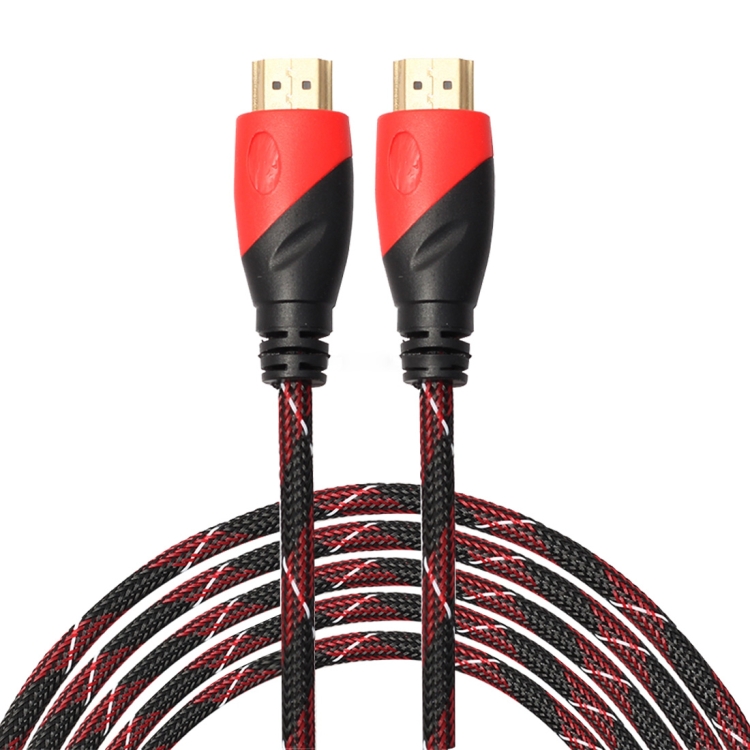 10m HDMI 1.4 Version 1080P Nylon Woven Line Red Black Head HDMI Male to HDMI Male Audio Video Connector Adapter Cable
10m HDMI 1.4 Version 1080P Nylon Woven Line Red Black Head HDMI Male to HDMI Male Audio Video Connector Adapter Cable