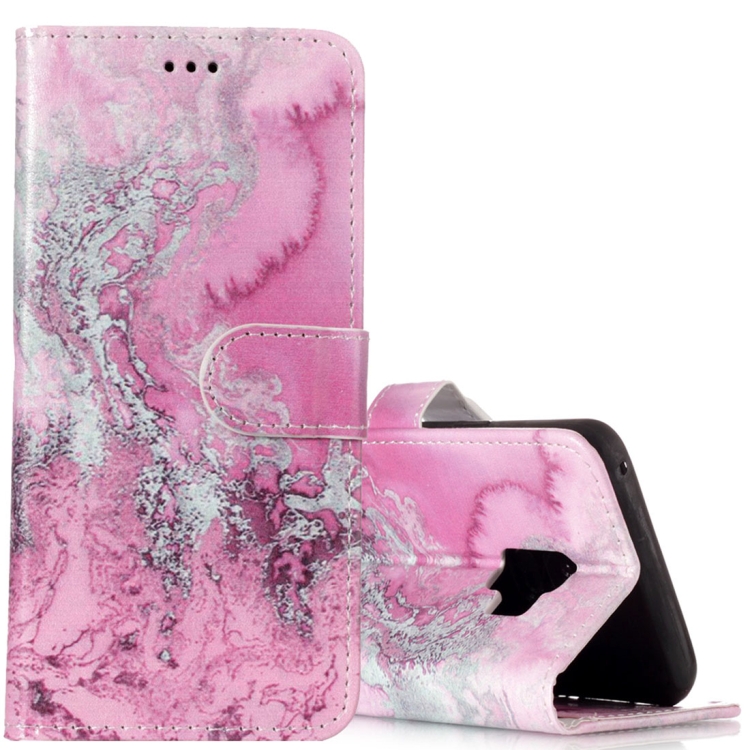 For Galaxy S9 Pink Seawater Pattern Horizontal Flip Leather Case with Holder & Card Slots & Wallet
For Galaxy S9 Pink Seawater Pattern Horizontal Flip Leather Case with Holder & Card Slots & Wallet