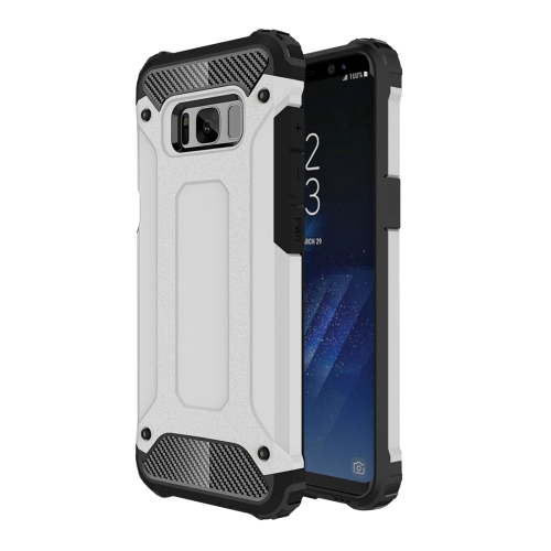 

For Galaxy S8 Rugged Armor TPU + PC Combination Case(Grey)