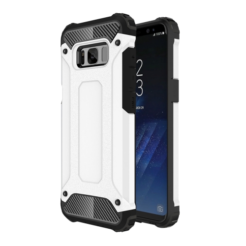 

For Galaxy S8 Rugged Armor TPU + PC Combination Case(Silver)