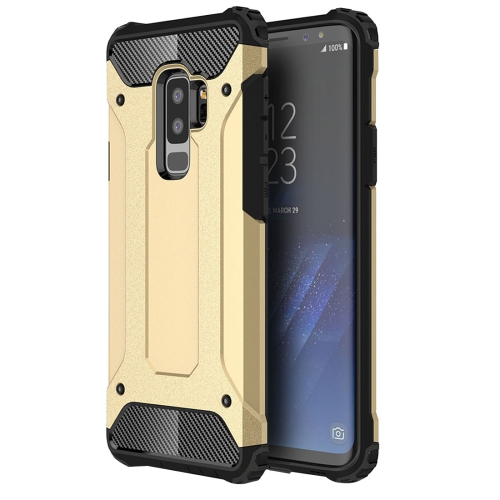 For Galaxy S9+ TPU + PC 360 Degree Protection Shockproof Protective Back Case(Gold)
For Galaxy S9+ TPU + PC 360 Degree Protection Shockproof Protective Back Case(Gold)