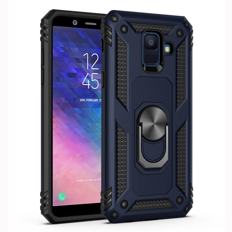 Armor Shockproof TPU + PC Protective Case for Galaxy A6 (2018), with 360 Degree Rotation Holder (Blue)
Armor Shockproof TPU + PC Protective Case for Galaxy A6 (2018), with 360 Degree Rotation Holder (Blue)