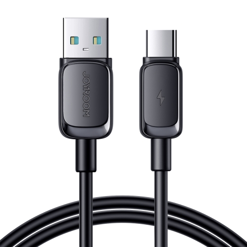 

JOYROOM S-AC027A14 Multi-Color Series 3A USB to USB-C / Type-C Fast Charging Data Cable, Length:2m(Black)