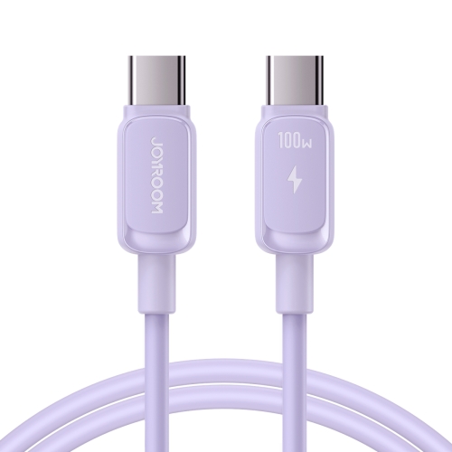 

JOYROOM S-CC100A14 Multi-Color Series 100W USB-C / Type-C to USB-C / Type-C Fast Charging Data Cable, Length:1.2m (Purple)