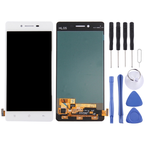 Original Lcd Screen For Oppo R With Digitizer Full Assembly White