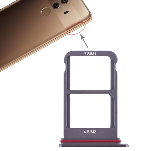 

SIM Card Tray + SIM Card Tray for Huawei Mate 10 Pro (Black)